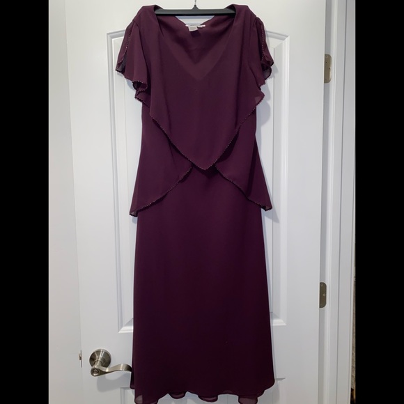 Coldwater Creek Purple Dress - Picture 2 of 5